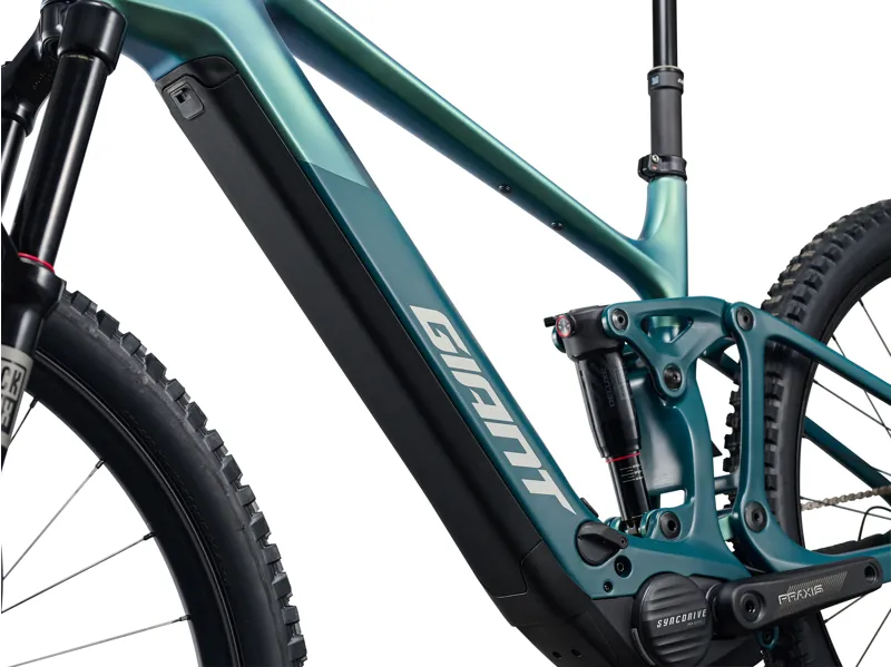 Giant Trance Advanced E+ 2 Carbon Full Suspension Mountain Bike 2027 in Fanatic Teal / Deep Lake-2