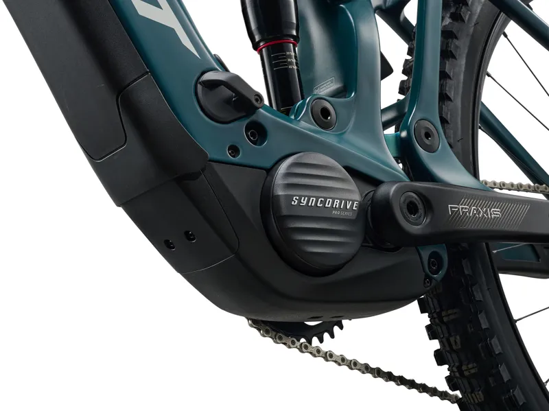 Giant Trance Advanced E+ 2 Carbon Full Suspension Mountain Bike 2027 in Fanatic Teal / Deep Lake-3