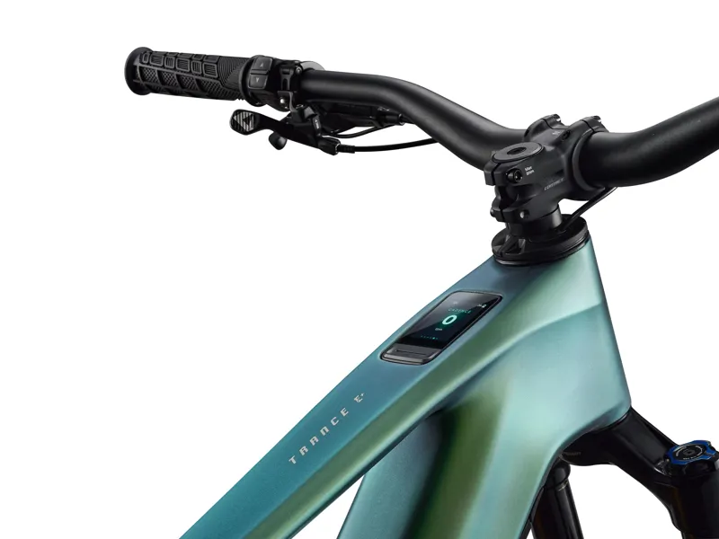 Giant Trance Advanced E+ 2 Carbon Full Suspension Mountain Bike 2027 in Fanatic Teal / Deep Lake-8