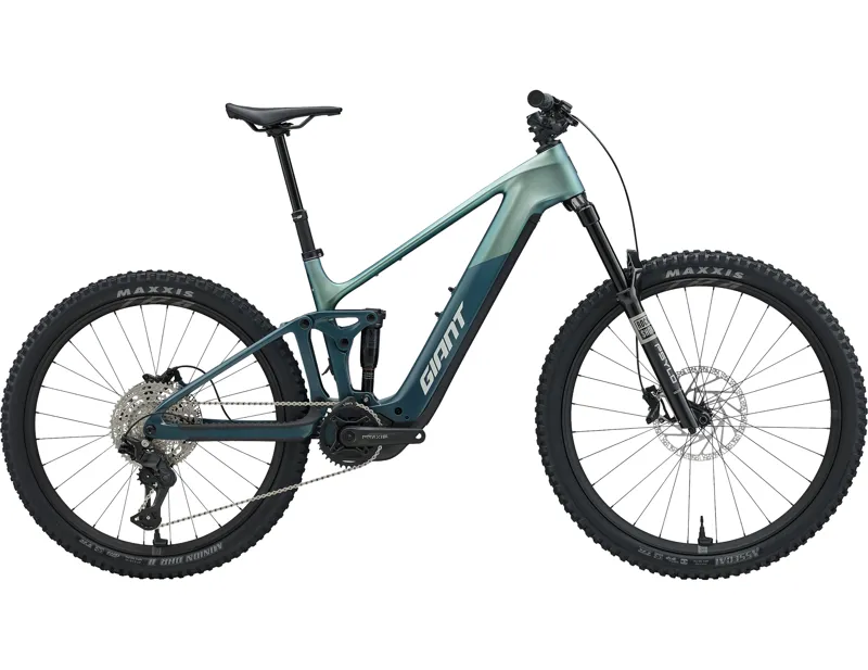 Giant Trance Advanced E+ 2 Carbon Full Suspension Mountain Bike 2027 in Fanatic Teal / Deep Lake