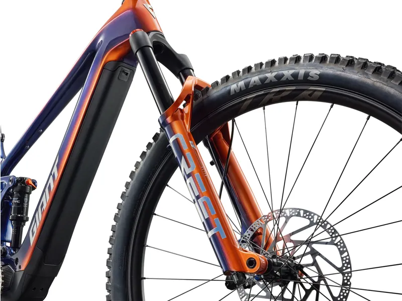 Giant Trance Advanced E+ SE Carbon Full Suspension Mountain Bike 2027 in Copper Flow-8