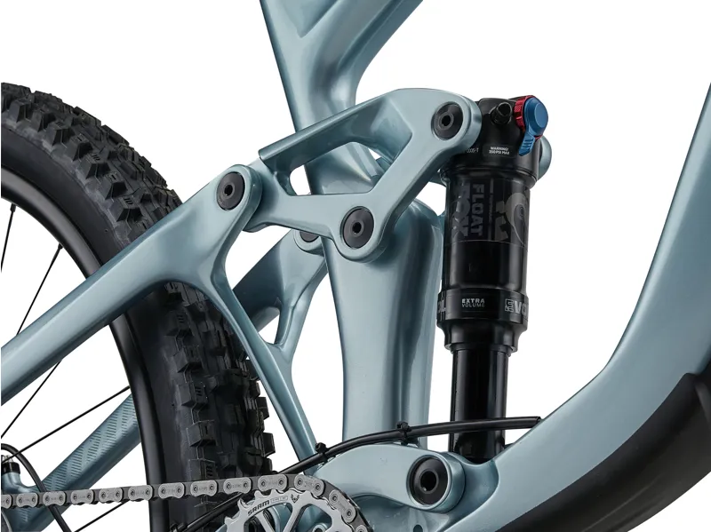 Giant Trance X Advanced 2 29in Full Suspension Carbon Mountain Bike 2027 in Cryo Silver-5