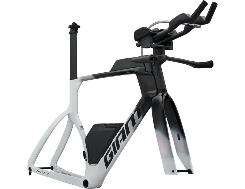 Giant Trinity Advanced SL Carbon Time Trial/Triathlon Frameset 2027 in White/carbon-1