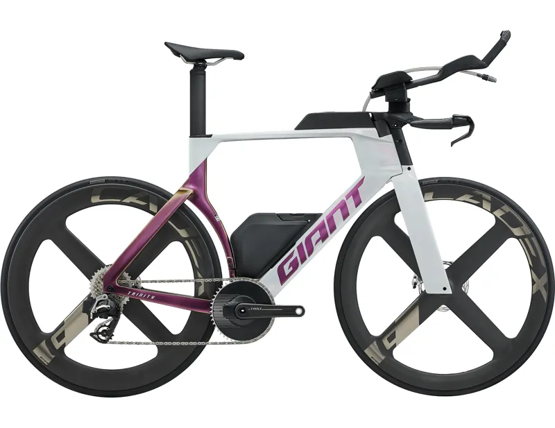 Giant Trinity Advanced SL 0 Carbon Triathlon Bike 2027 in Prism Pearl