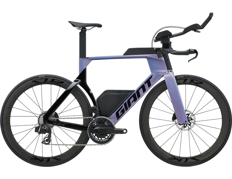 Giant Trinity Advanced SL 1 Carbon Triathlon Bike 2027 in Ember Violet/Black