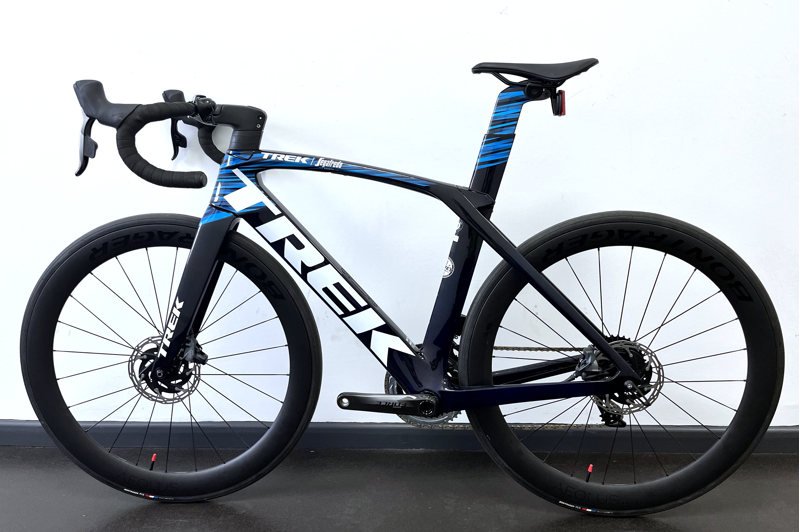 EX DISPLAY Trek Madone SLR 7 eTap Disc Carbon Road Bike 54cm 2021 in Blue-1