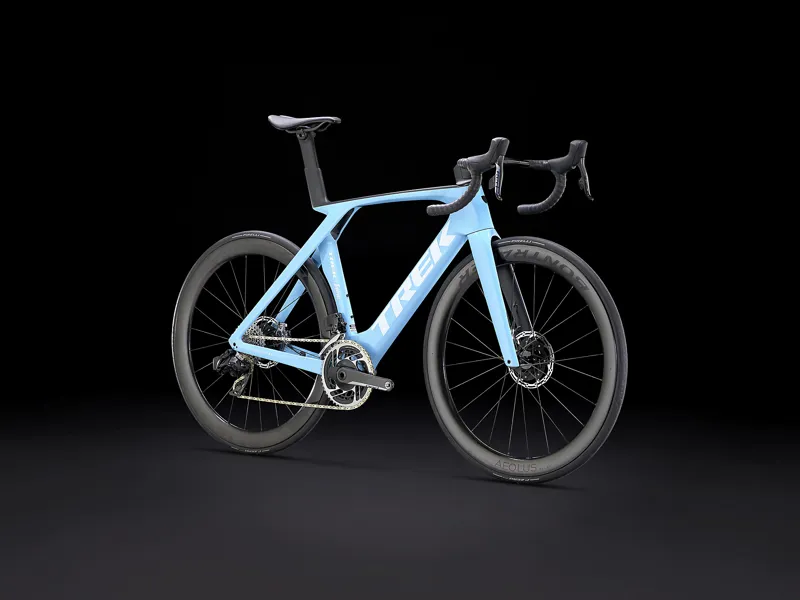 Trek Madone SLR 9 eTap Carbon Road Bike 2024 in Replica Azure-2