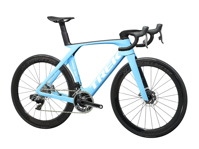 Trek Madone SLR 9 eTap Carbon Road Bike 2024 in Replica Azure-1