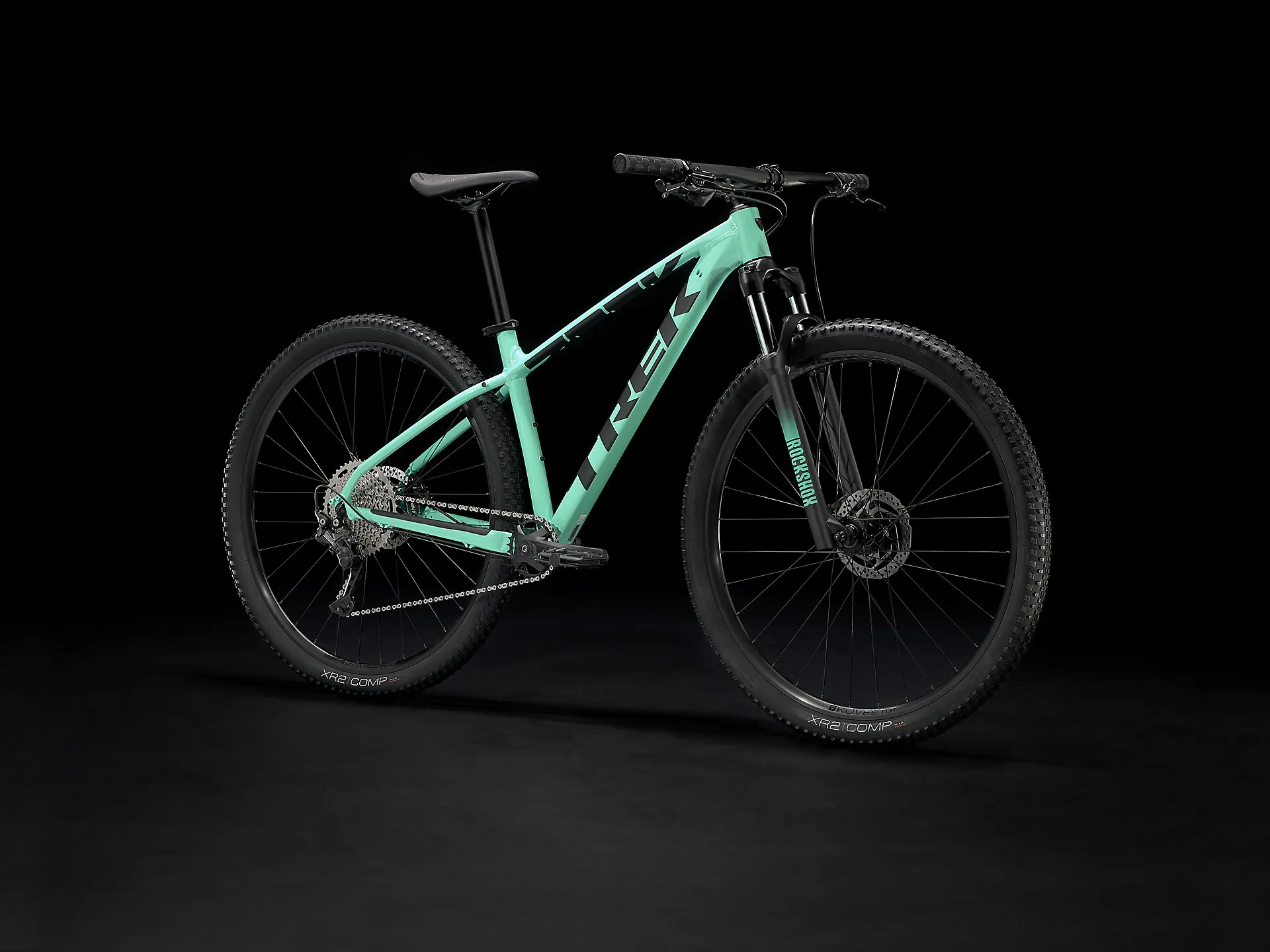 TREK MARLIN HARDTAIL MOUNTAIN BIKE 2022 IN MIAMI GREEN