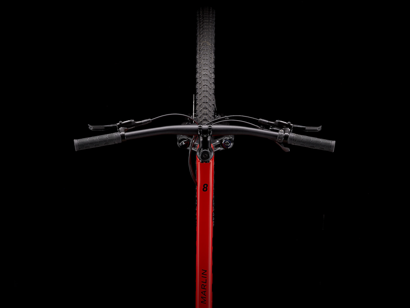 Trek Marlin 8 Hardtail Mountain Bike 2022 in Gloss Radioactive Red-9
