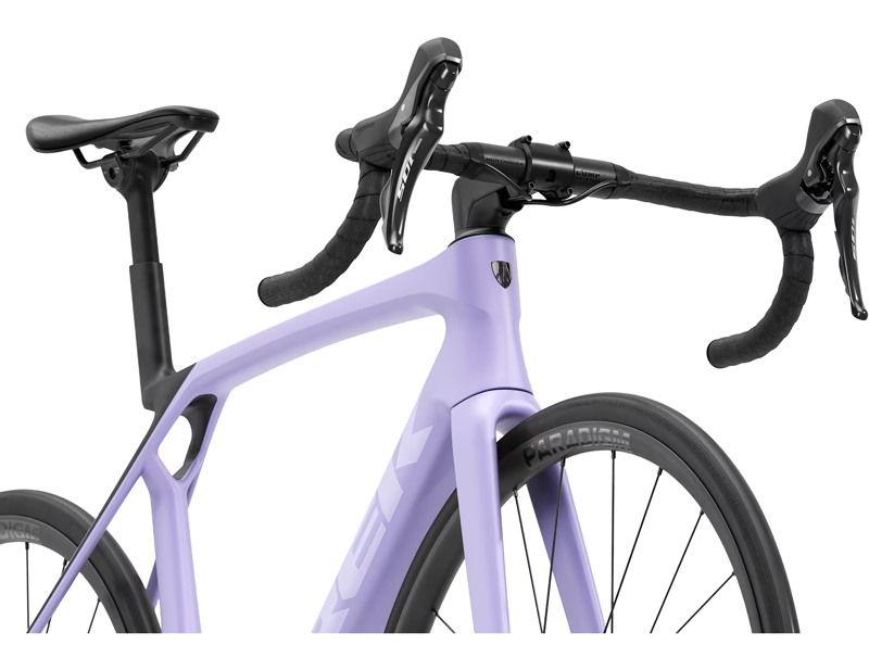 Trek Madone SL 5 Gen 8 Road Bike 2026 in Matte Lavender Haze/Deep Smoke-2