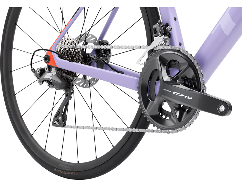 Trek Madone SL 5 Gen 8 Road Bike 2026 in Matte Lavender Haze/Deep Smoke-4