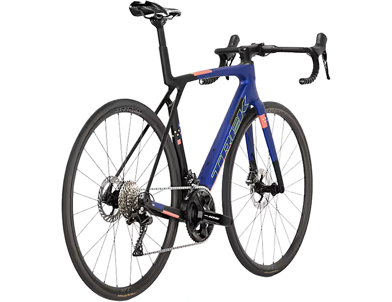 Trek Madone SL 5 Gen 8 Road Bike 2027 in Matte Cobalt Blue/Trek Black/Living Coral-1