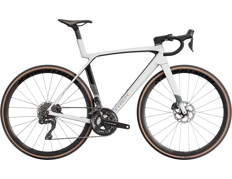 Balfes Bikes Trek Madone SL 6 Di2 Gen 8 Road Bike 2025 in White Prismatic | Free postage over £30, £10 off first order, price match & 0% finance.