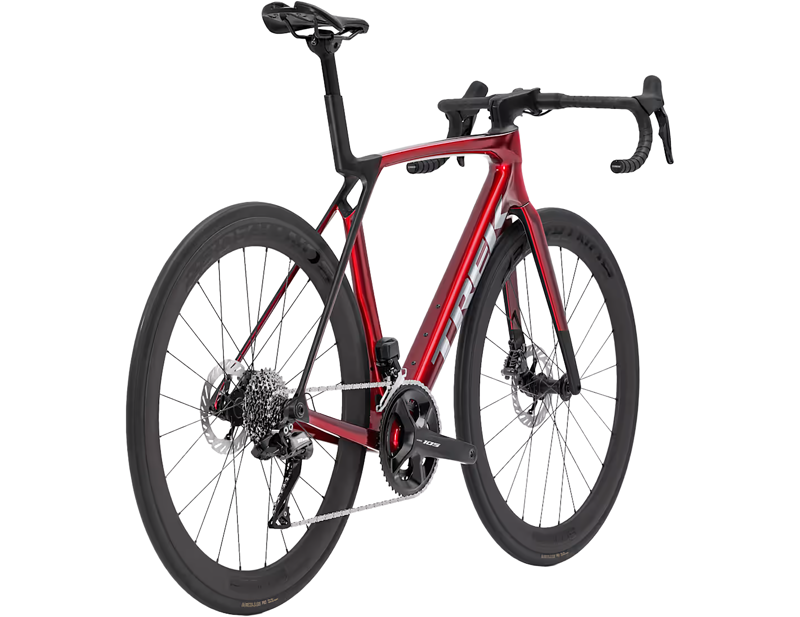 Trek Madone SL 6 Gen 8 Di2 Road Bike 2026 in Gloss Fury Red/Matte Deep Smoke-1