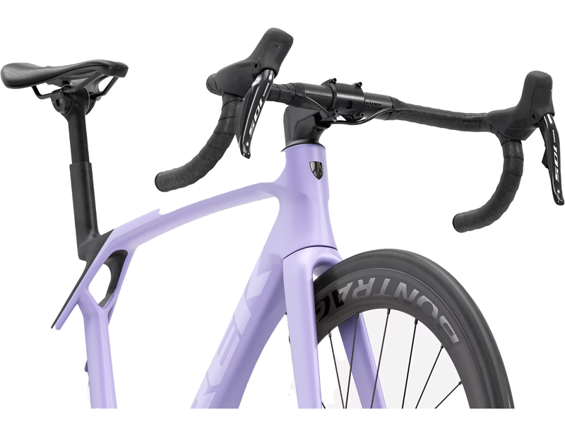 Trek Madone SL 6 Gen 8 Di2 Road Bike 2026 in Matte Lavender Haze/Deep Smoke-4