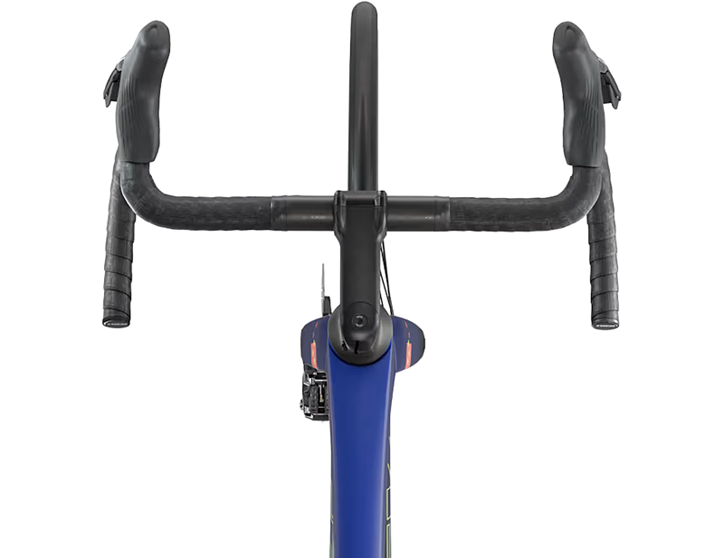 Trek Madone SL 6 Gen 8 Di2 Road Bike 2027 in Matte Cobalt Blue/Trek Black/Living Coral-3