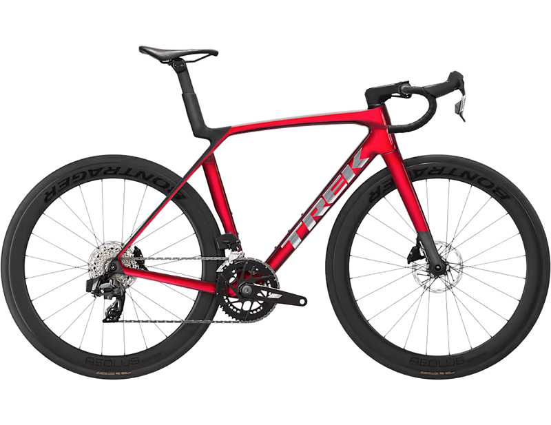 Trek Madone SL 6 Gen 8 AXS Road Bike 2027 in Gloss Fury Red/Matte Deep Smoke