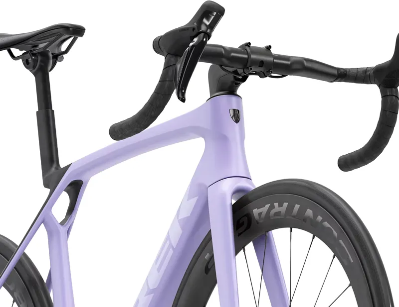 Trek Madone SL 7 Gen 8 Di2 Road Bike 2026 in Matte Lavender Haze/Deep Smoke-4