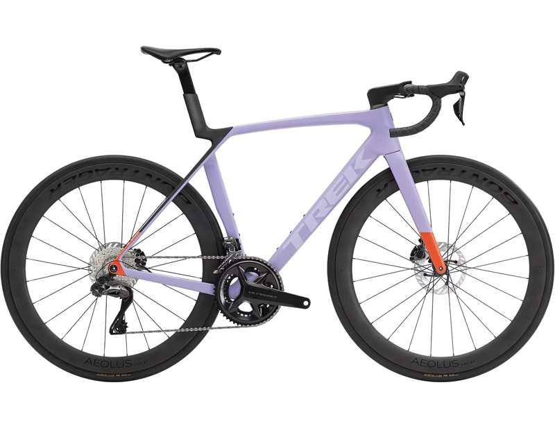 Trek Madone SL 7 Gen 8 Di2 Road Bike 2026 in Matte Lavender Haze/Deep Smoke