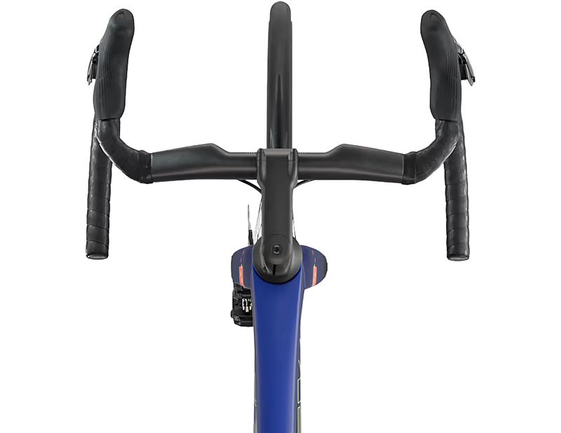 Trek Madone SL 7 Gen 8 Di2 Road Bike 2027 in Matte Cobalt Blue/Trek Black/Living Coral-2