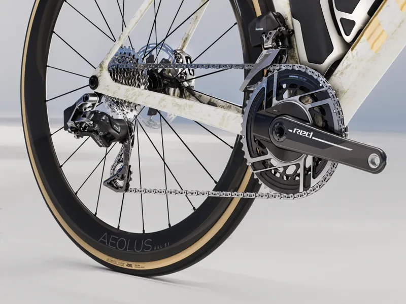 Trek Madone SLR 9 AXS Gen 8 Road Bike 2026 in Era White-5