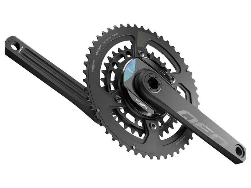 Magene QED Lightweight Split Chainring 52-36 in black-3