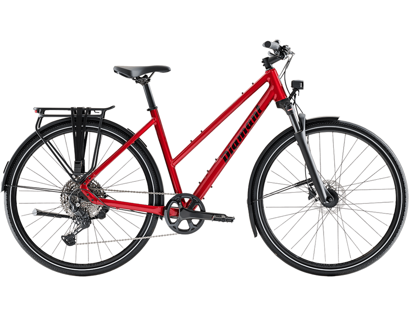 Diamant Mahon Trip Plus Midstep Hybrid Bike 2027 in Aventurinrot Metallic