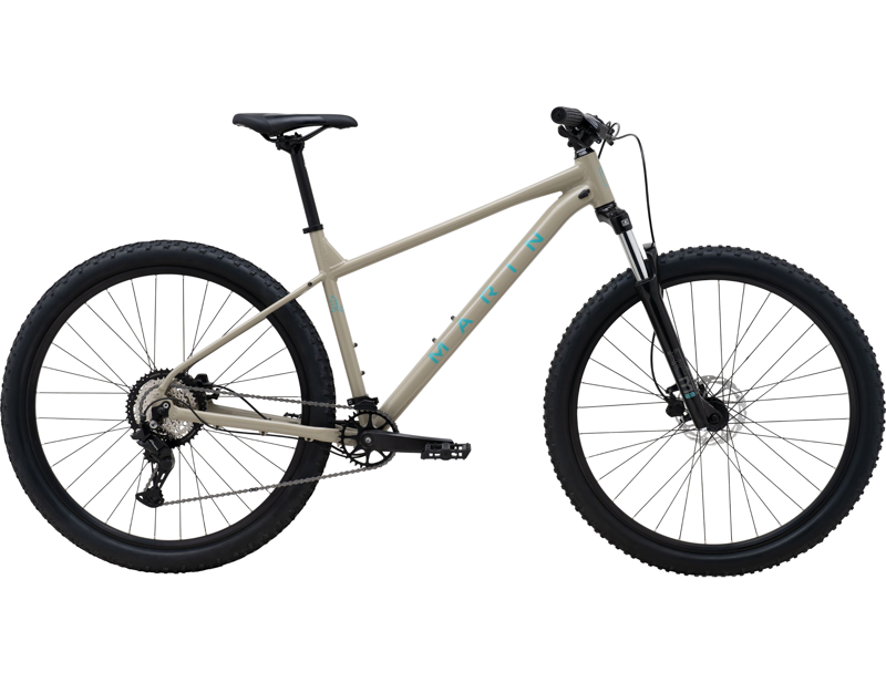 Marin Bolinas Ridge 2 27.5 / 29 Inch Wheel Hardtail Mountain Bike 2026 in Tan Turquoise