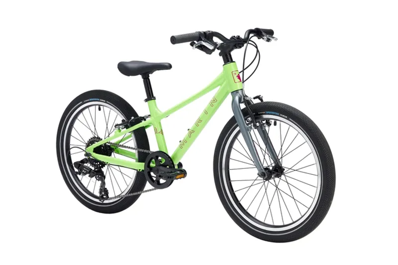 Marin Coast Trail 20 7-Speed 20in Kids Bike 2027 in Green-1