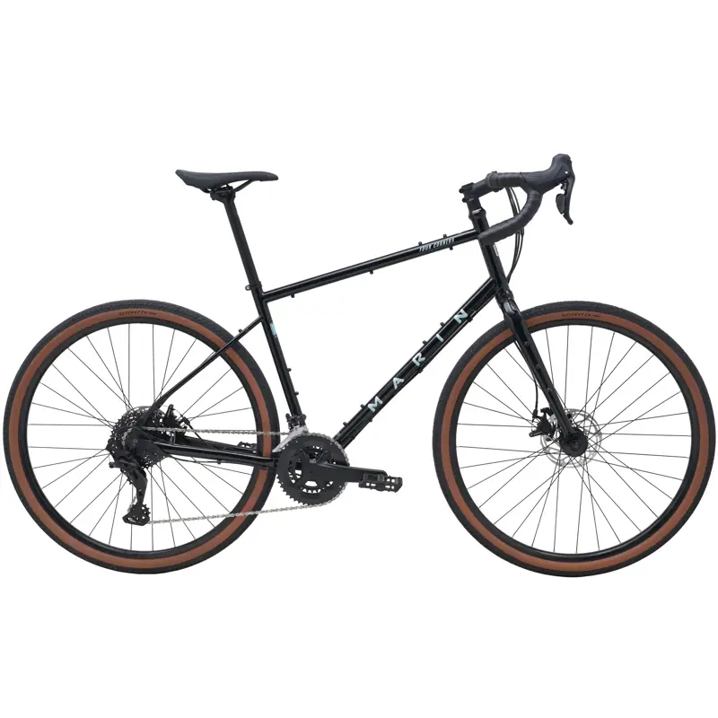 Balfes Bikes Marin Four Corners Gravel Bike 2026 in Black | Free postage over £30, £10 off first order, price match & 0% finance.