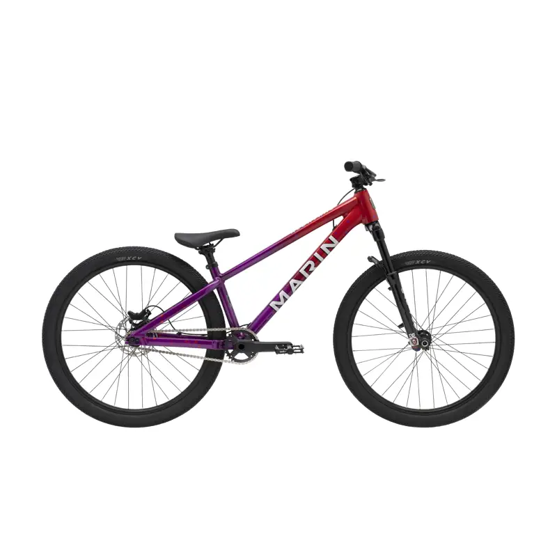 Balfes Bikes Marin Alcatraz 2 Dirt Jump Hardtail Mountain Bike 2026 in Red Purple Fade | Free postage over £30, £10 off first order, price match & 0% finance.