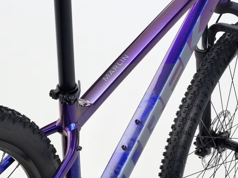 Trek Marlin 4 Gen 3 Hardtail Mountain Bike 2026 in Purple Flip-4