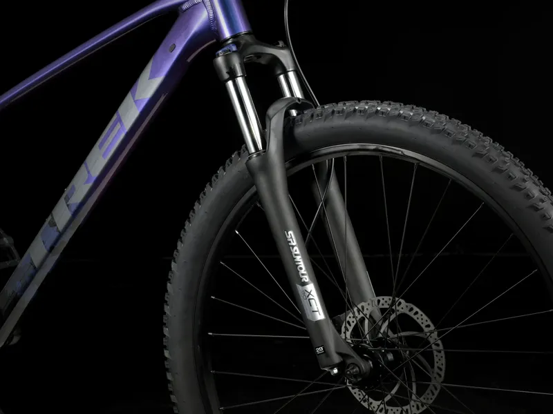 Trek Marlin 5 Gen 3 Hardtail Mountain Bike 2025 in Purple Flip to Black Fade-7