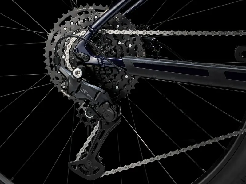 Trek Marlin 6 Hardtail Mountain Bike 2025 in Rage Red to Deep Dark Blue Fade-1