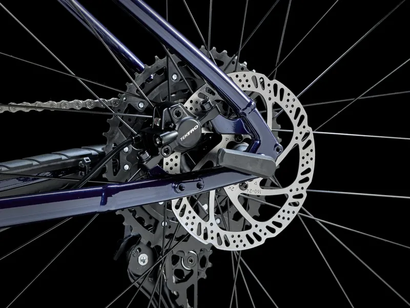 Trek Marlin 6 Hardtail Mountain Bike 2025 in Rage Red to Deep Dark Blue Fade-4