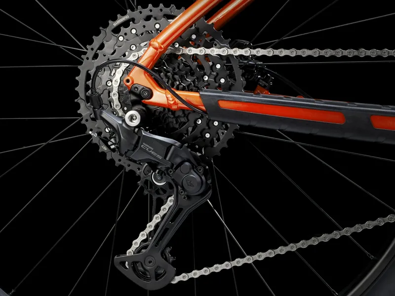 Trek Marlin 6 Hardtail Mountain Bike 2025 in Lava Red-2