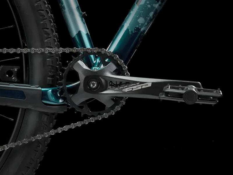 Trek Marlin 6 Hardtail Mountain Bike 2025 in Miami Green to Dark Aquatic Fade-3