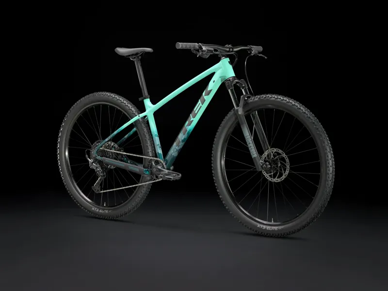 Trek Marlin 6 Hardtail Mountain Bike 2025 in Miami Green to Dark Aquatic Fade-1