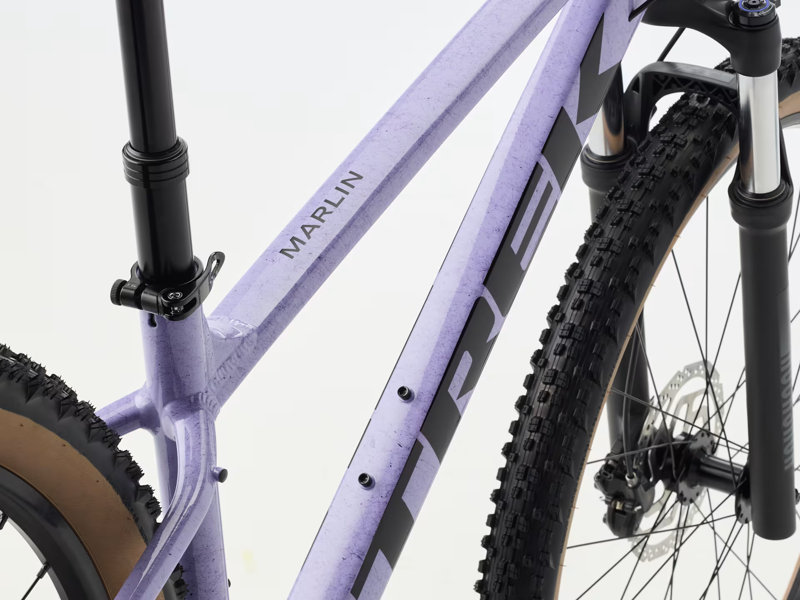 Trek Marlin 6 Gen 3 Hardtail Mountain Bike 2026 Gloss Lavender Haze-4