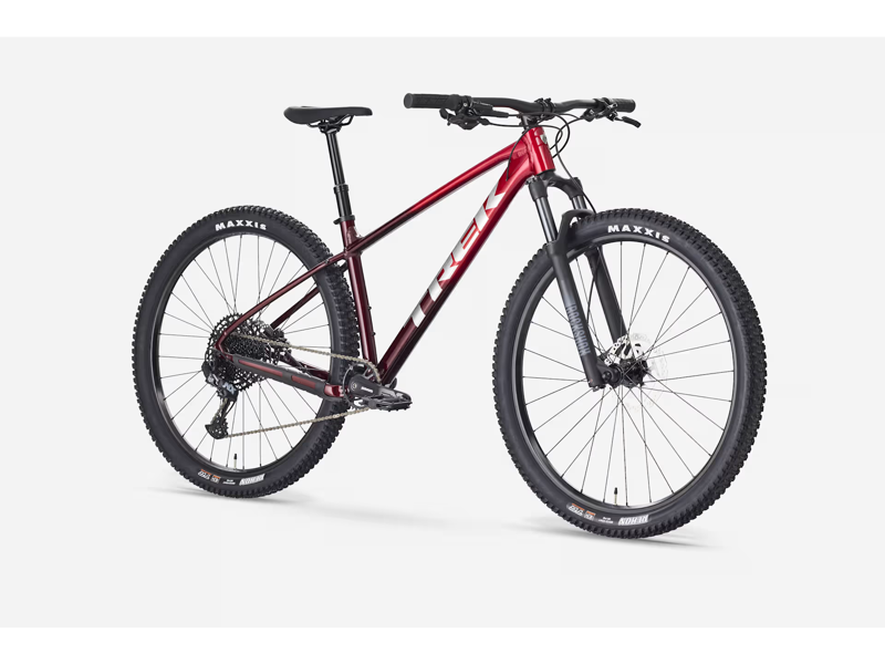 Trek Marlin 7 Gen 3 Hardtail Mountain Bike 2026 in Fury Red/Lithium Grey Fade-1