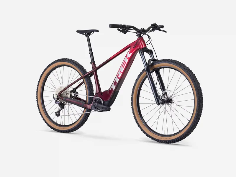 Trek Marlin+ 8 Electric Hardtail Mountain Bike 2026 in Fury Red-1