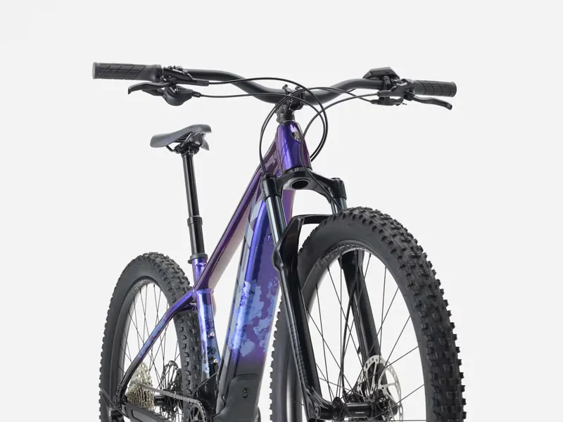 Trek Marlin+ 8 Electric Hardtail Mountain Bike 2026 in Purple Flip-2