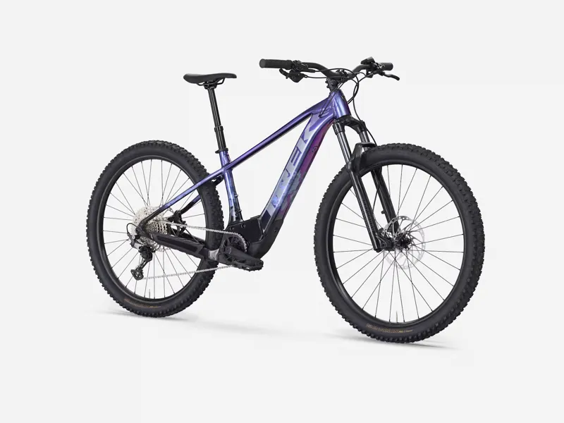 Trek Marlin+ 8 Electric Hardtail Mountain Bike 2026 in Purple Flip-5