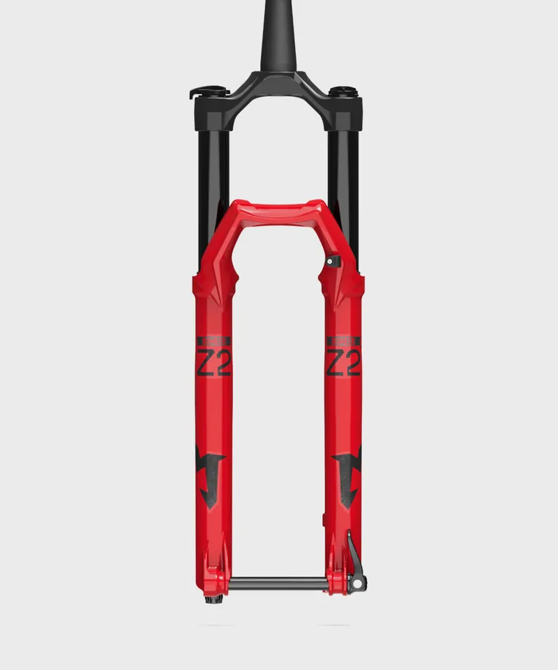 Marzocchi Bomber Z2 RAIL Tapered Fork - 29 / 140mm / 15QR110 / 44mm in Red