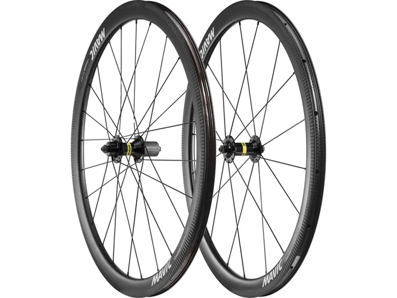 Mavic Cosmic S 40 Rim Brake Wheelset m11 in Black-6
