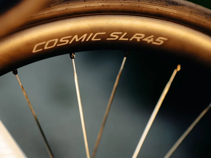 Mavic Cosmic SLR 45 Disc C-Lock 12x100/142 XDR Wheelset in Silver-4
