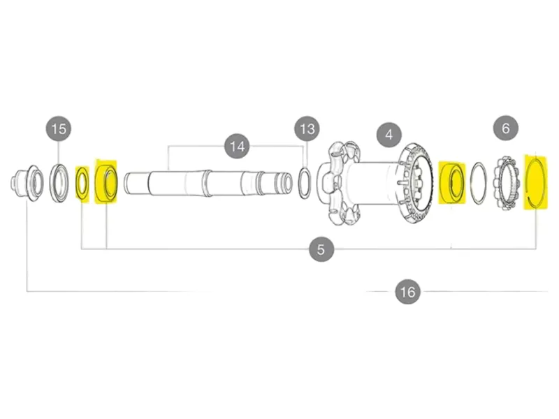 Mavic ID360 Bearing Kit-2