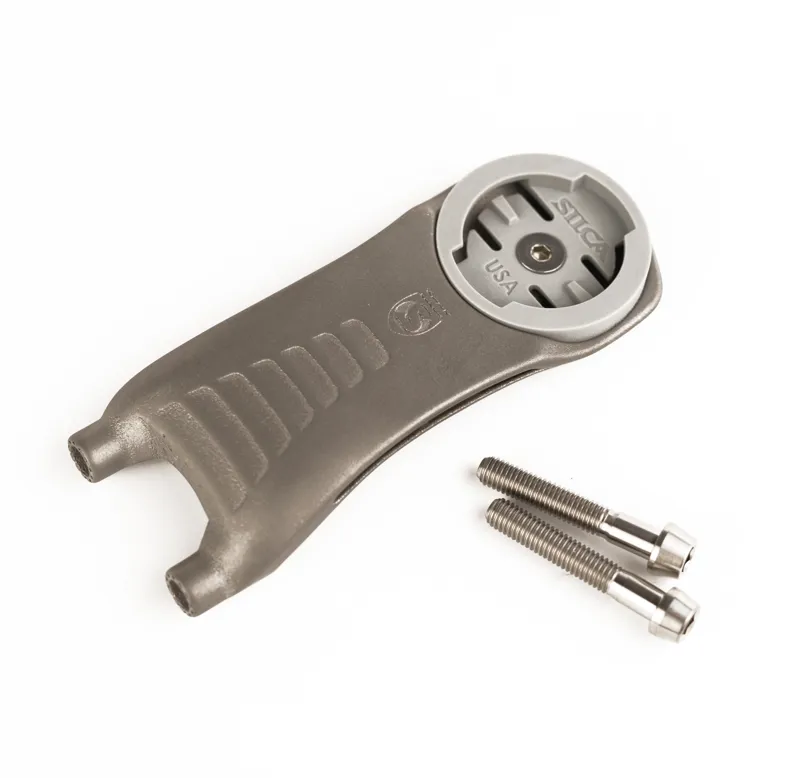 Silca Mensola 3D Printed Titanium Computer Mount 2-Bolt 22mm-1