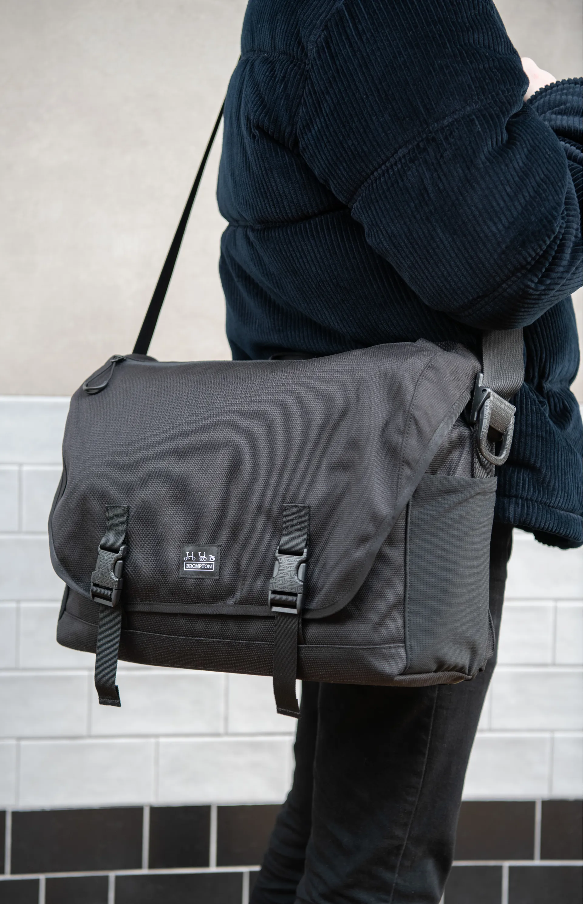 Bicycle Laptop Bag Brompton Metro Bag Review Metro Bag M, Black